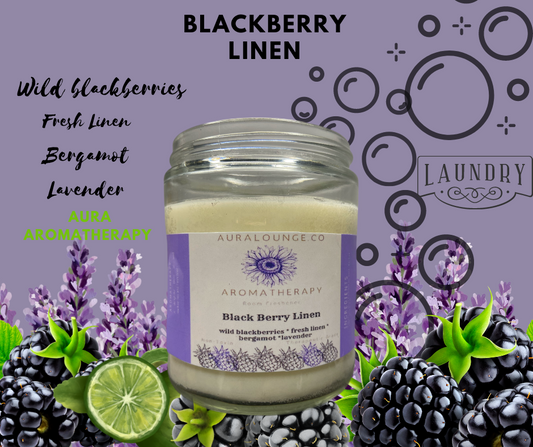 Berry Linen Candle