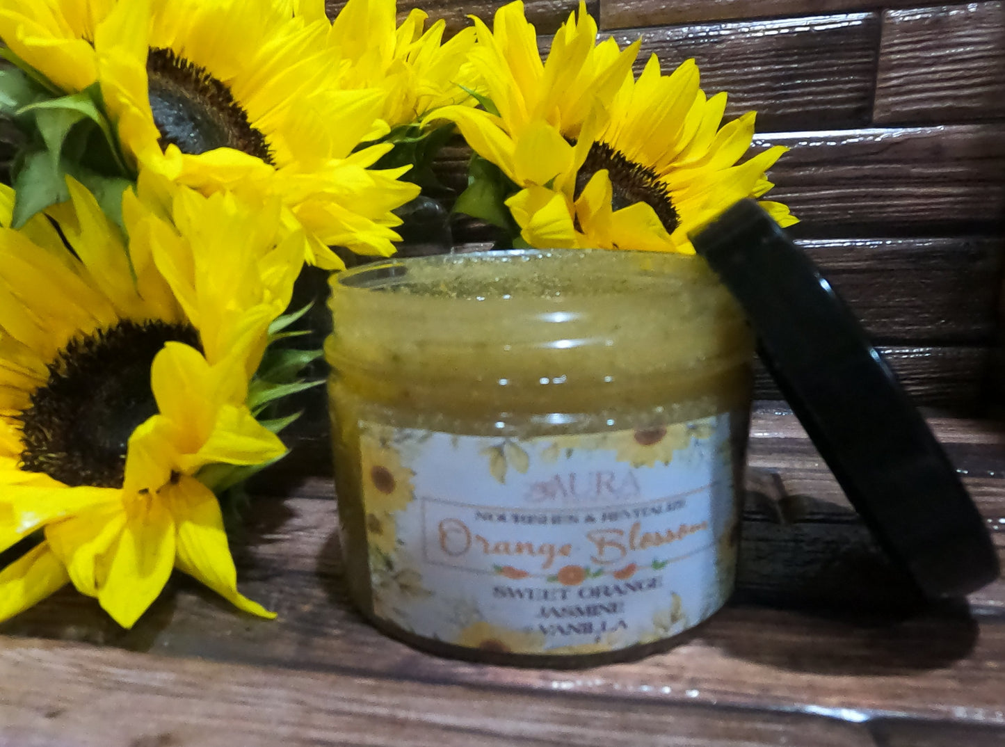 Organic Orange Blossom Facial and Body Scrub