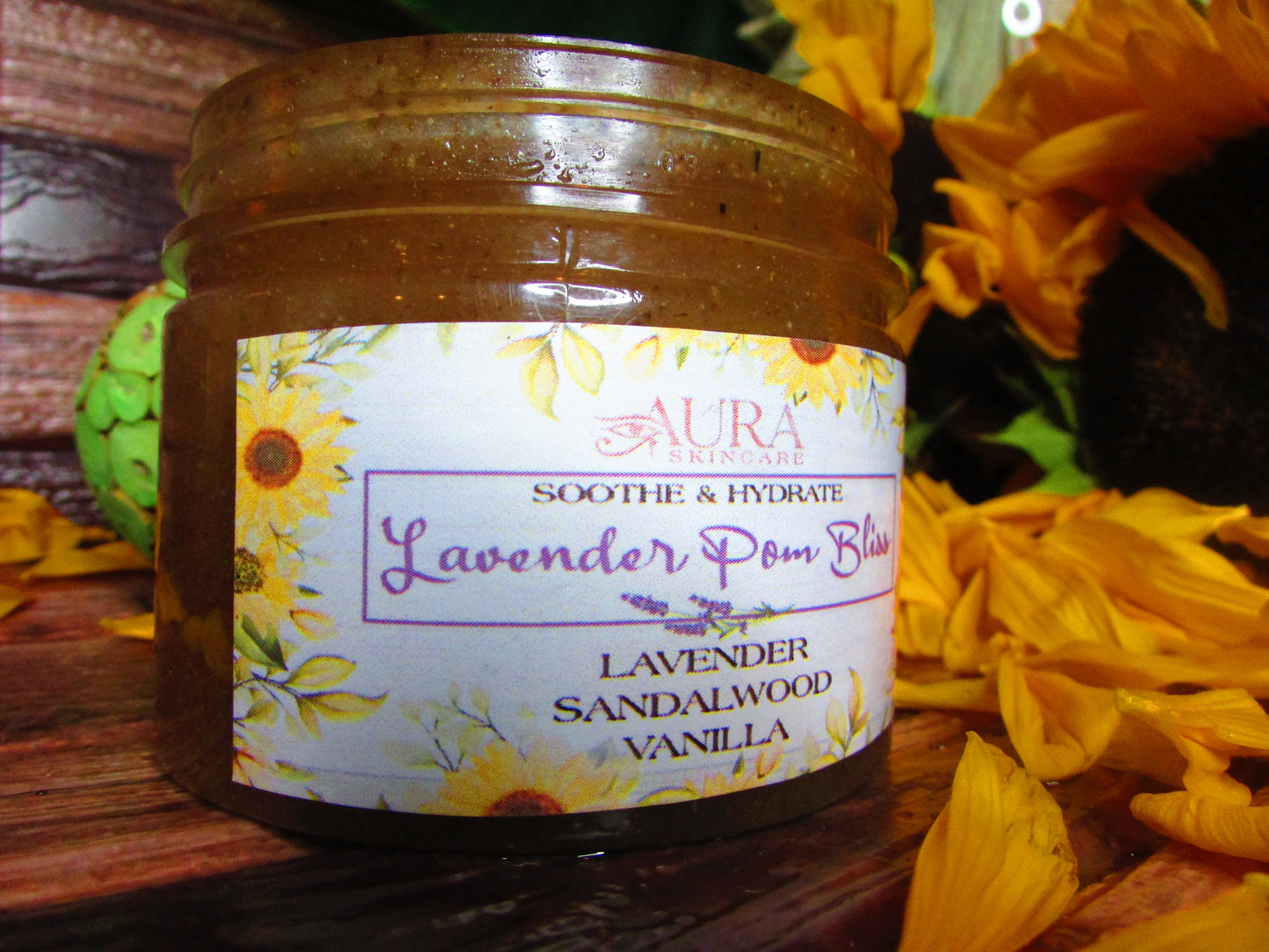 Organic Lavender Bliss Facial and Body Scrub