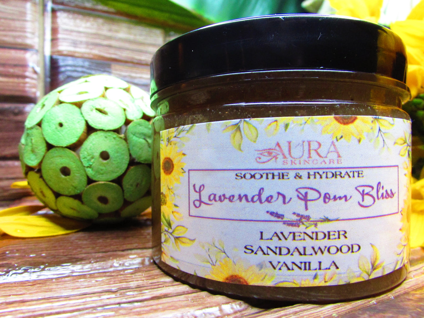 Organic Lavender Bliss Facial and Body Scrub