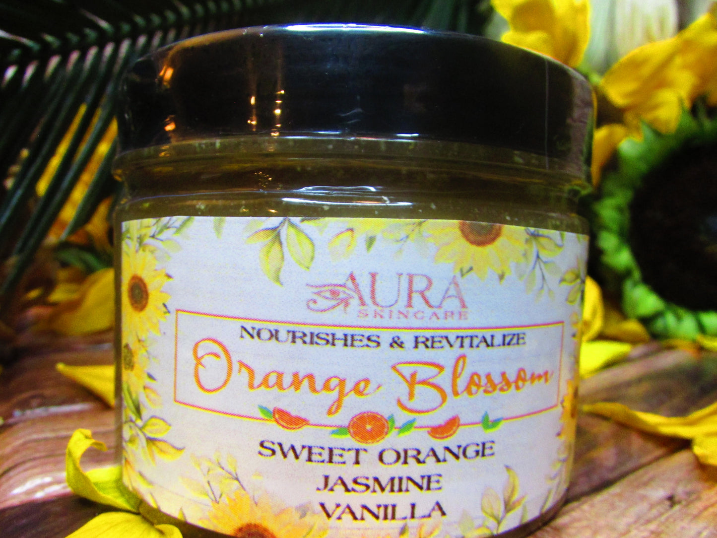 Organic Orange Blossom Facial and Body Scrub