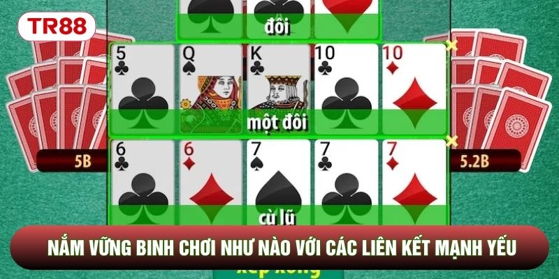 Nắm vững Binh chơi như nào với các liên kết mạnh yếu
